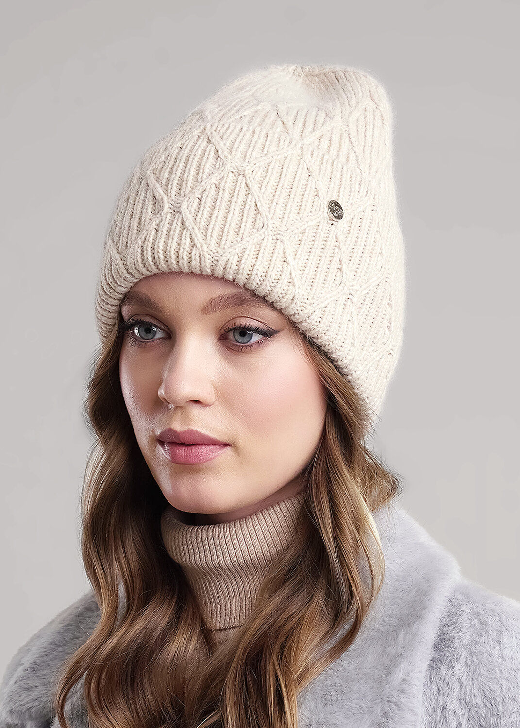 ст. цена1050руб.! CLEVER Шапка 454349паш флис