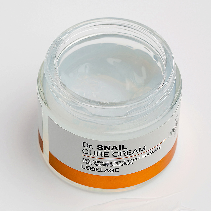 Восстанавливающий крем с муцином улитки, 70мл, LEBELAGE