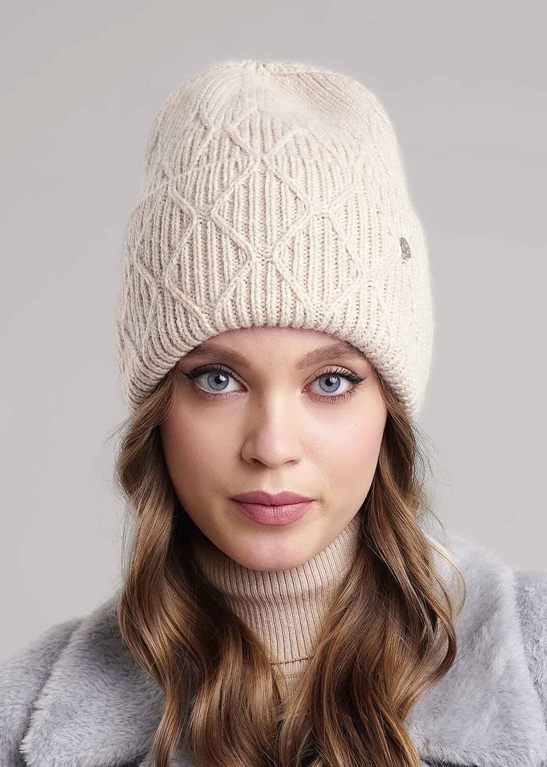 ст. цена1050руб.! CLEVER Шапка 454349паш флис