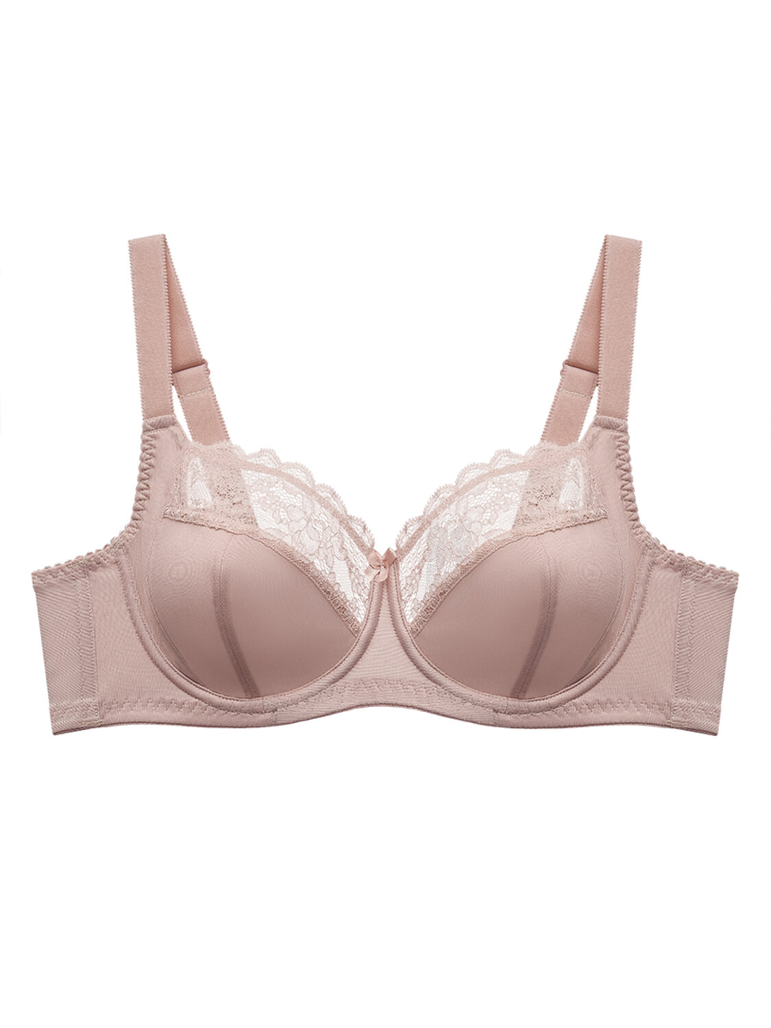 ст. цена2500руб.! Omsa Бюстгальтер OmD 1175L EVERYDAY Бюстгальтер с мягкой чашкой с кружевом (Т-образный шов)Peonia (Розовый)