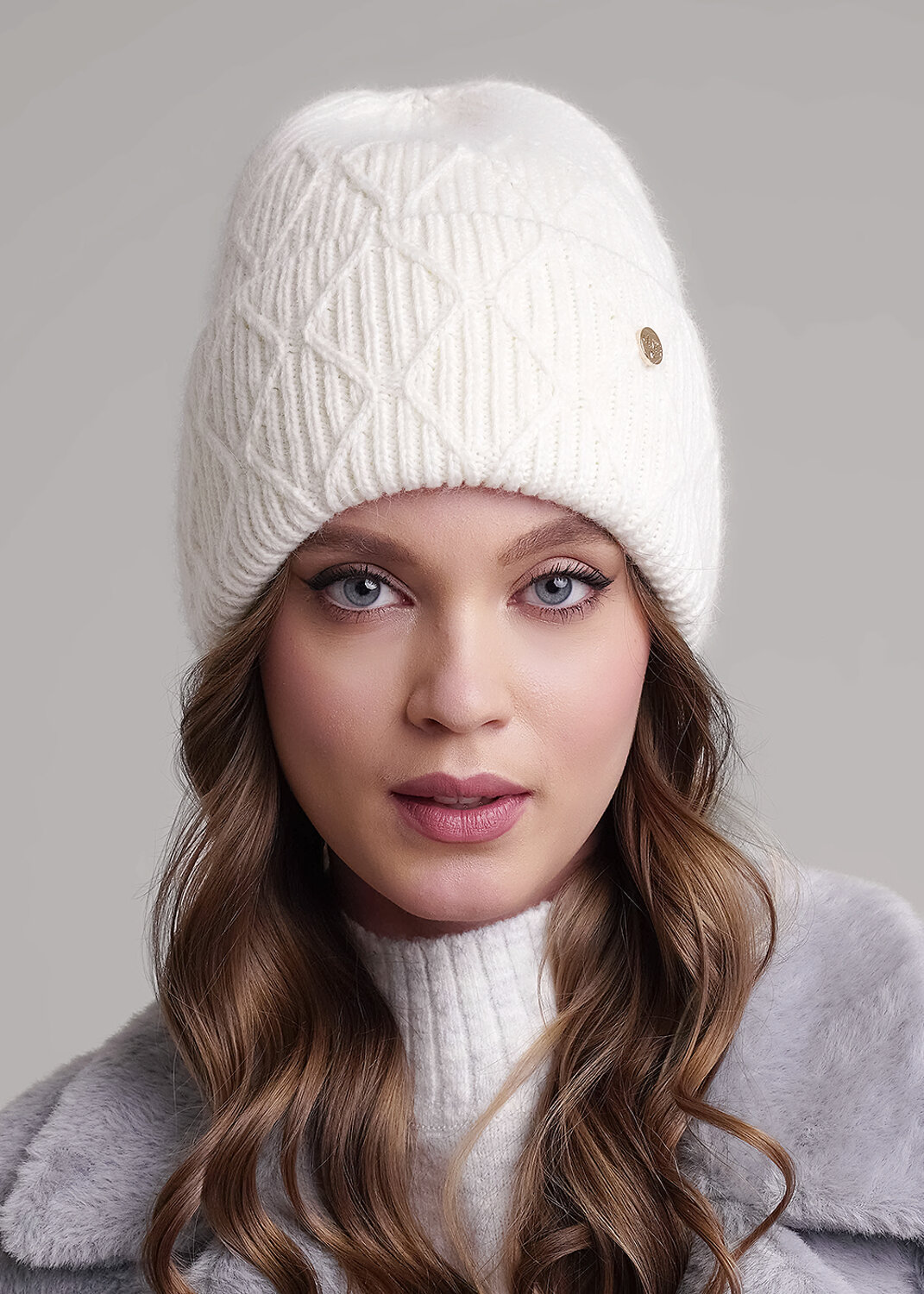 ст. цена1050руб.! CLEVER Шапка 454349паш флис