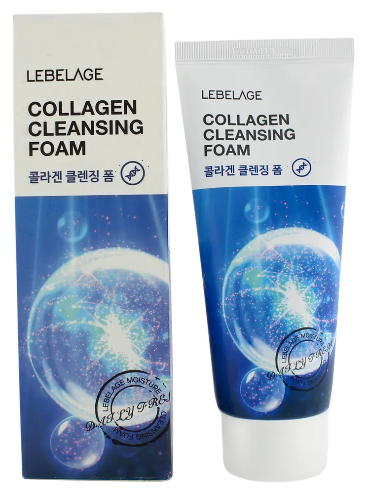 Пенка для умывания с коллагеном, 100мл, LEBELAGE