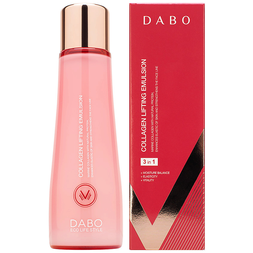 Укрепляющая лифтинг-эмульсия с коллагеном, 150мл, DABO