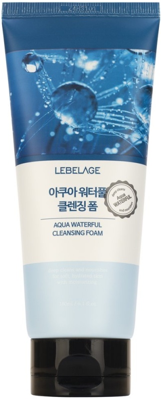 Очищающая пенка для умывания с гиалуроновой кислотой, 180мл, LEBELAGE