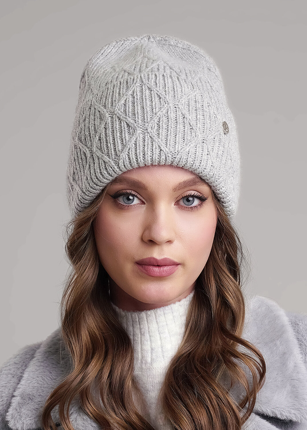 ст. цена1050руб.! CLEVER Шапка 454349паш флис