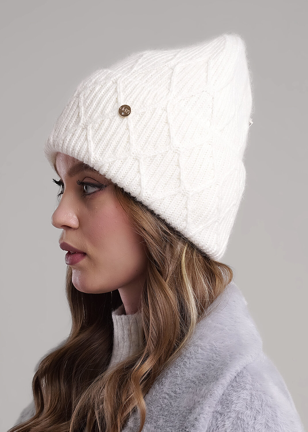 ст. цена1050руб.! CLEVER Шапка 454349паш флис