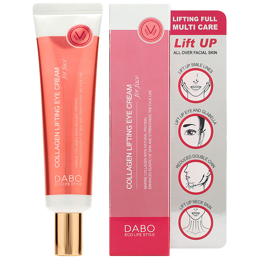 Лифтинг-крем с коллагеном для области вокруг глаз, 30мл, DABO
