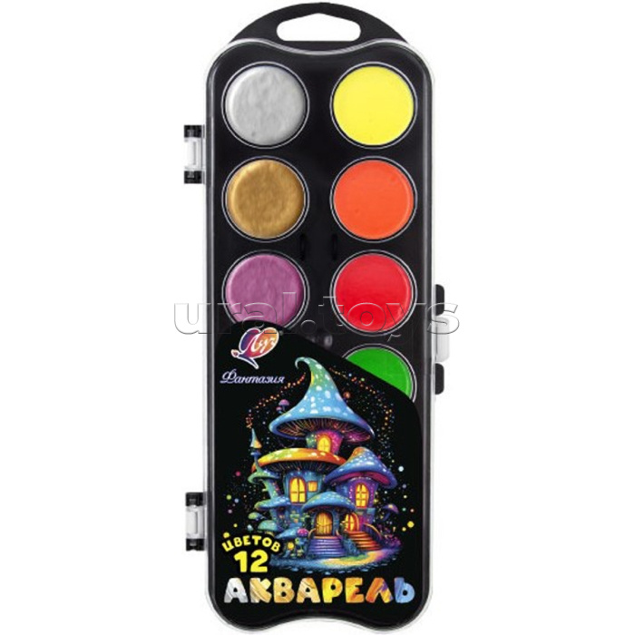 Акварель 12 цв