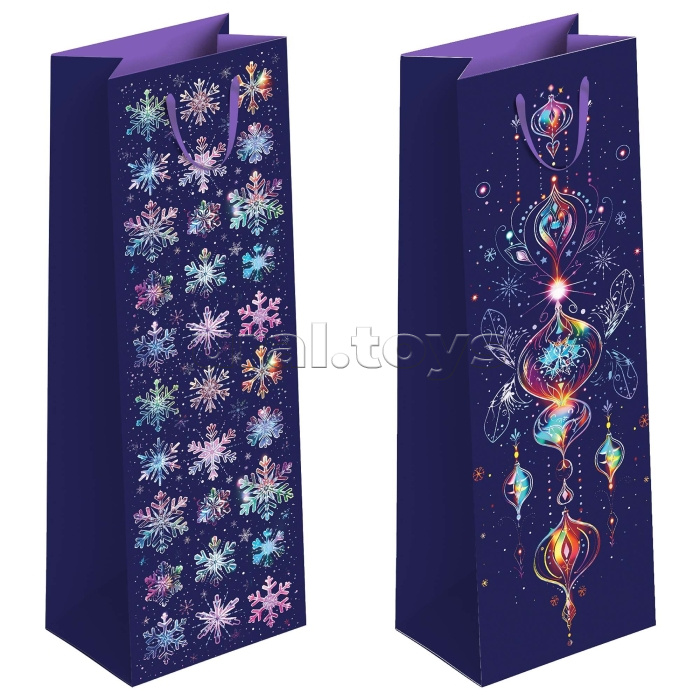 Пакет бумажный подарочный НГ