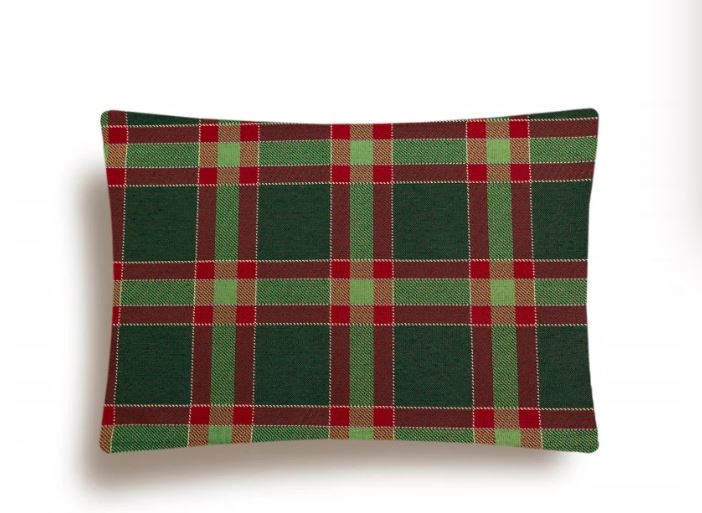 Клетка зеленая Наволочка 50х70 см 2520412 односторонняя New