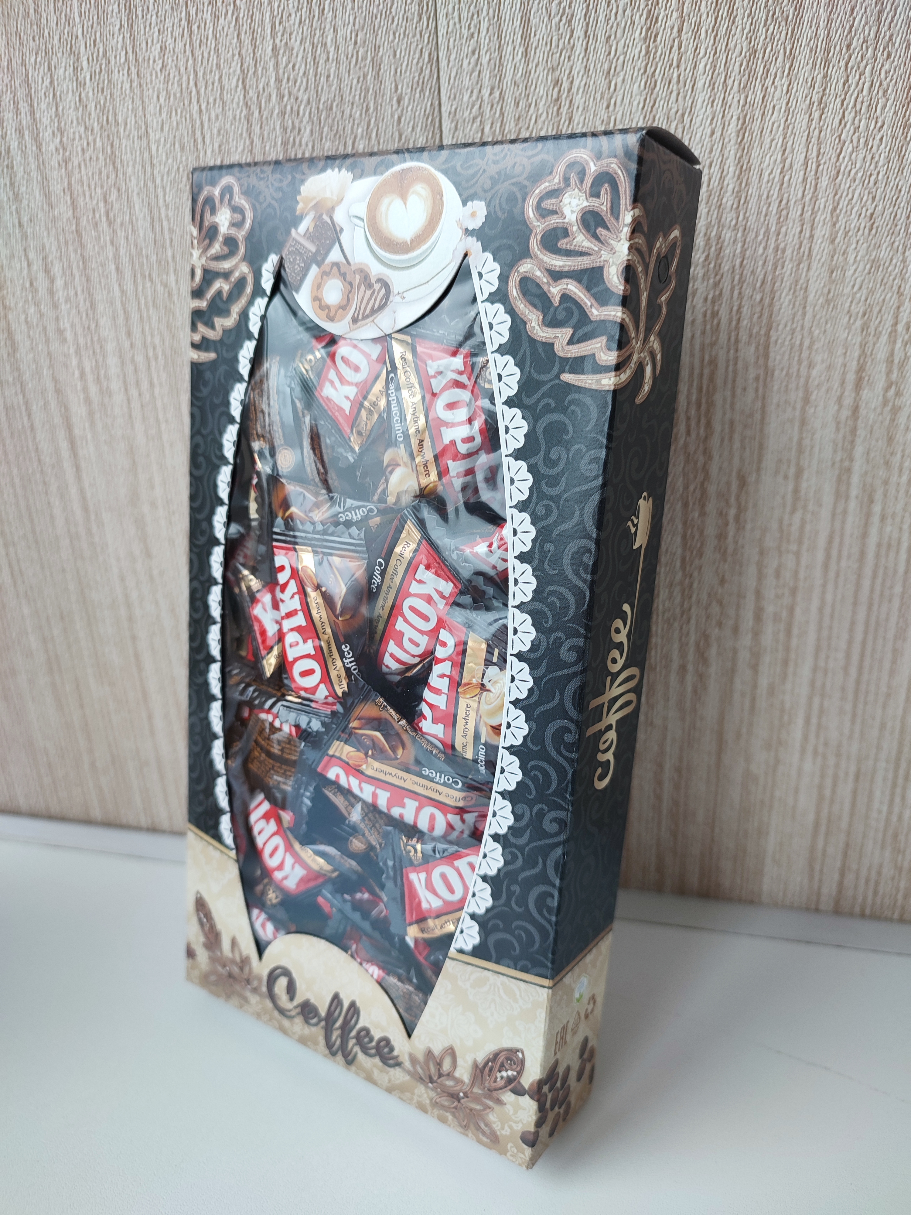 НОВИНКА!!! Кофейные леденцы KOPIKO (ассорти) в подарочной коробке 250г