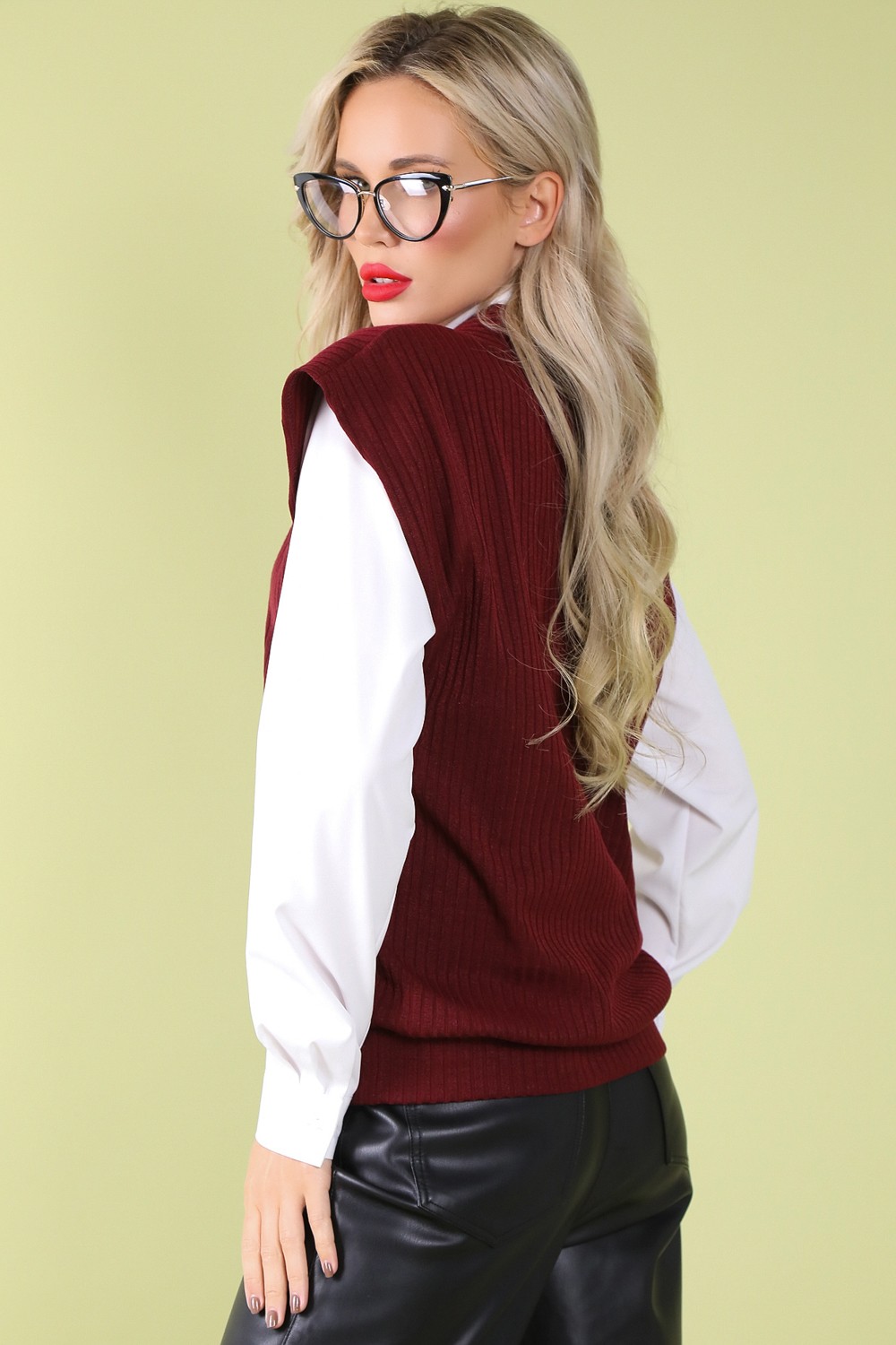 СТ. ЦЕНА 800 руб//Жилет Элли (мокко)