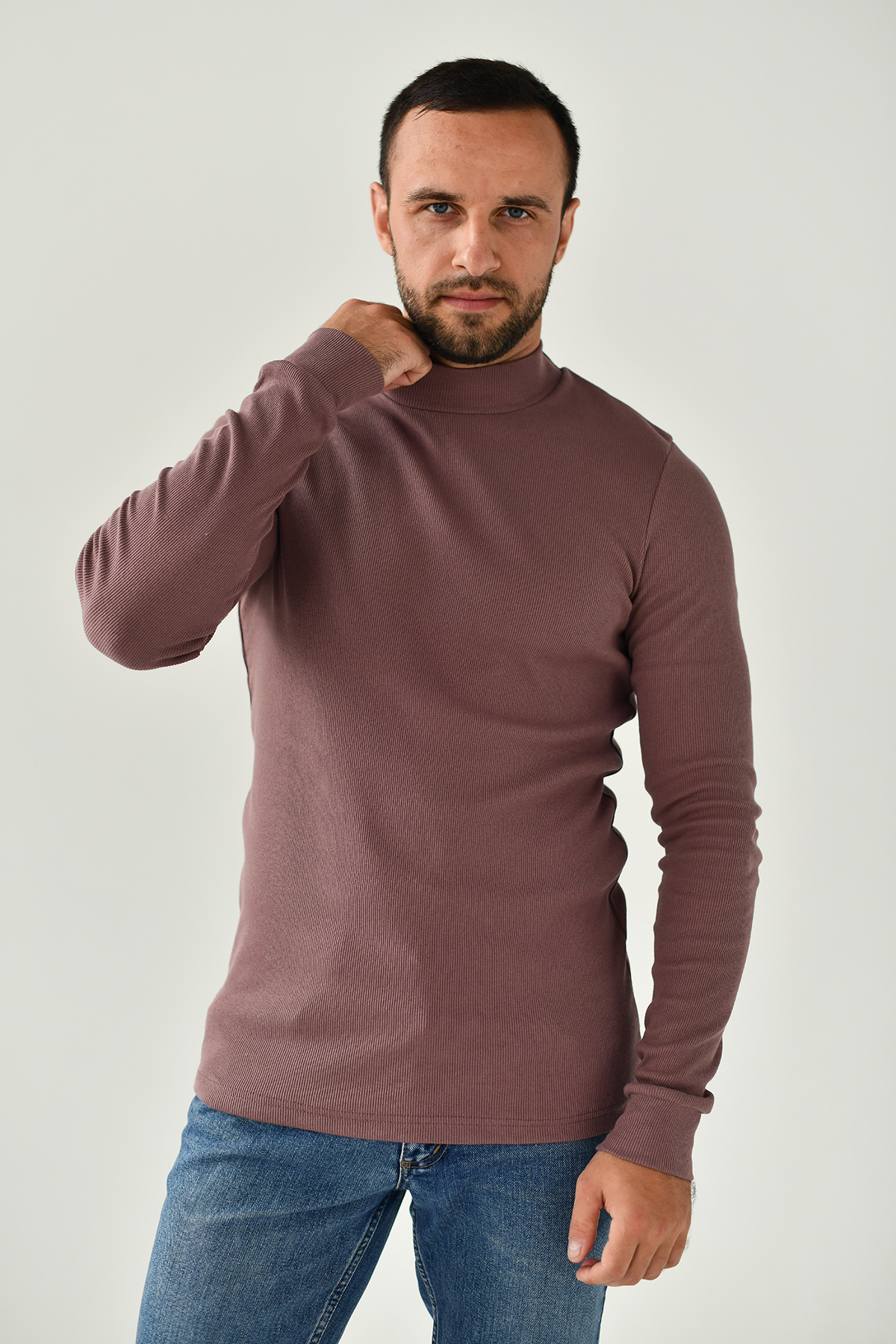 СТ. ЦЕНА 560 руб//Водолазка мужская (стойка)