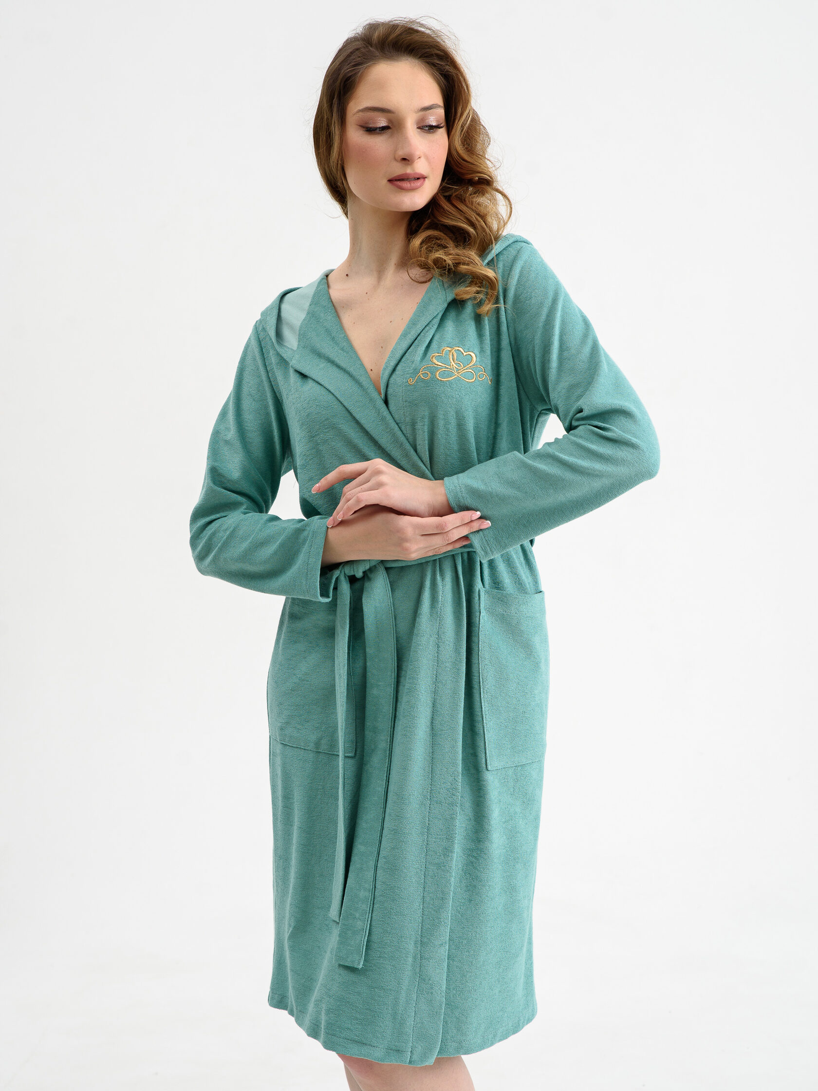 СТ. ЦЕНА 1120 руб//Халат женский