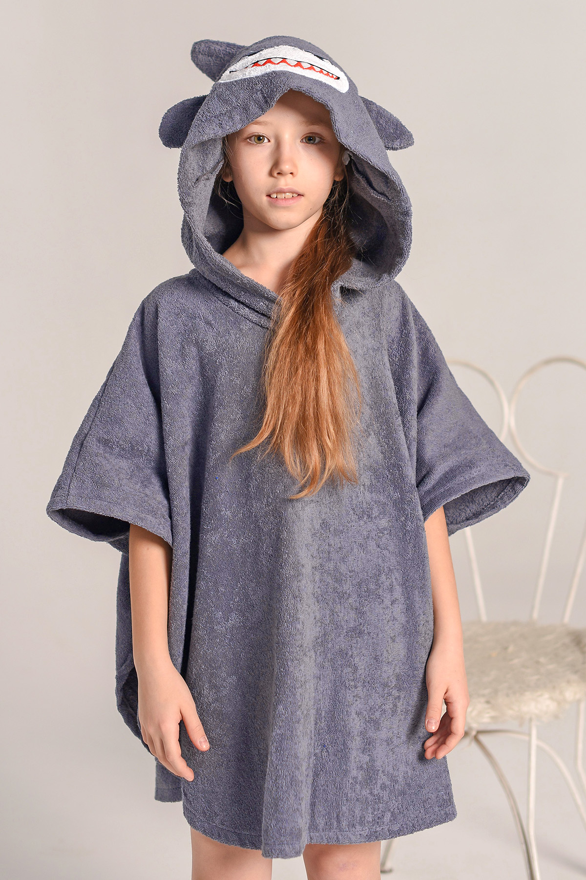 СТ. ЦЕНА 1015 руб//Пончо детское