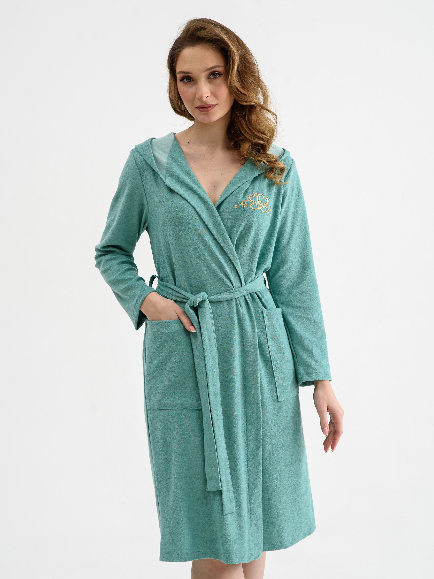 СТ. ЦЕНА 1120 руб//Халат женский