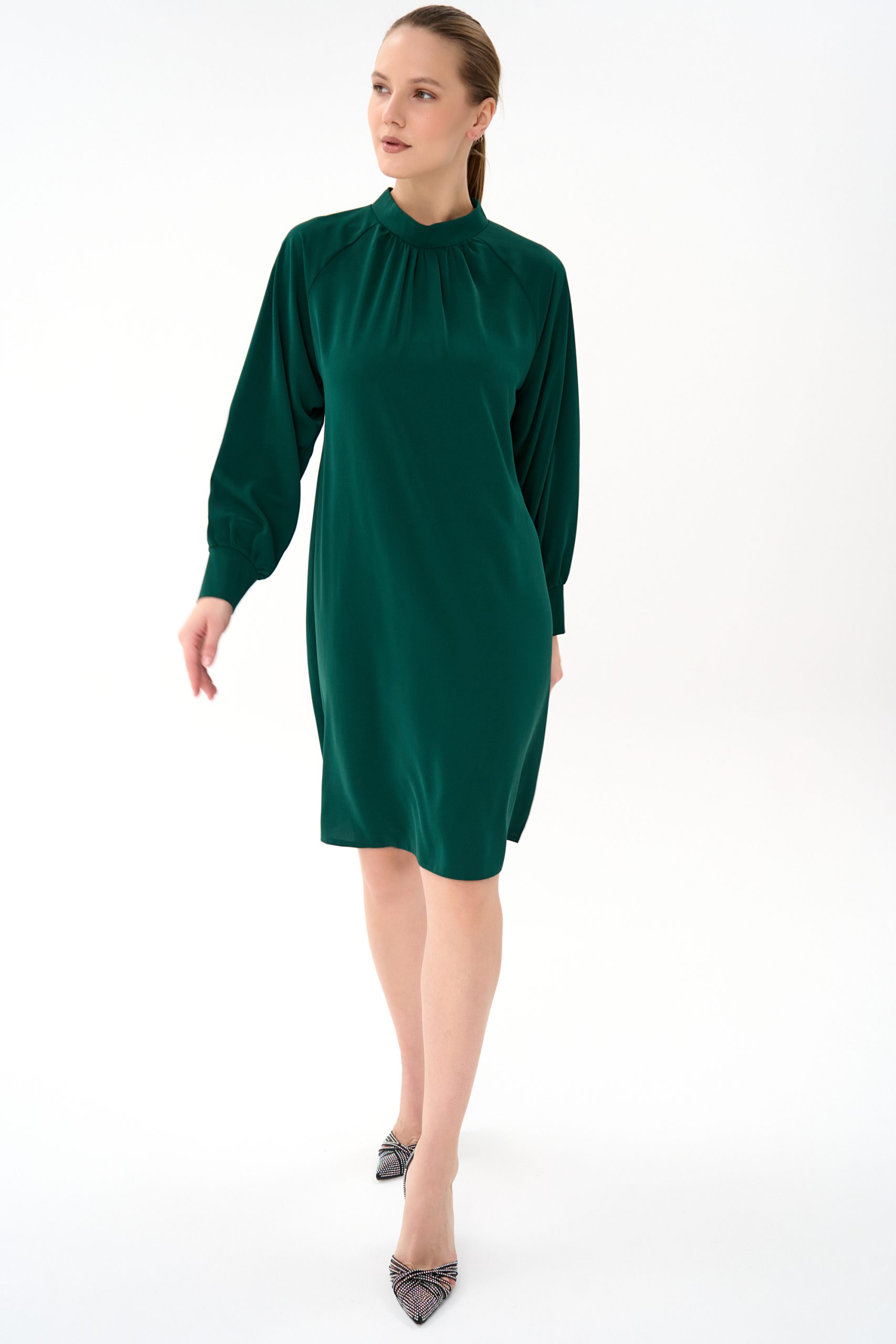 СТ. ЦЕНА 1610 руб//Платье В моем вкусе – 2 (зеленый)