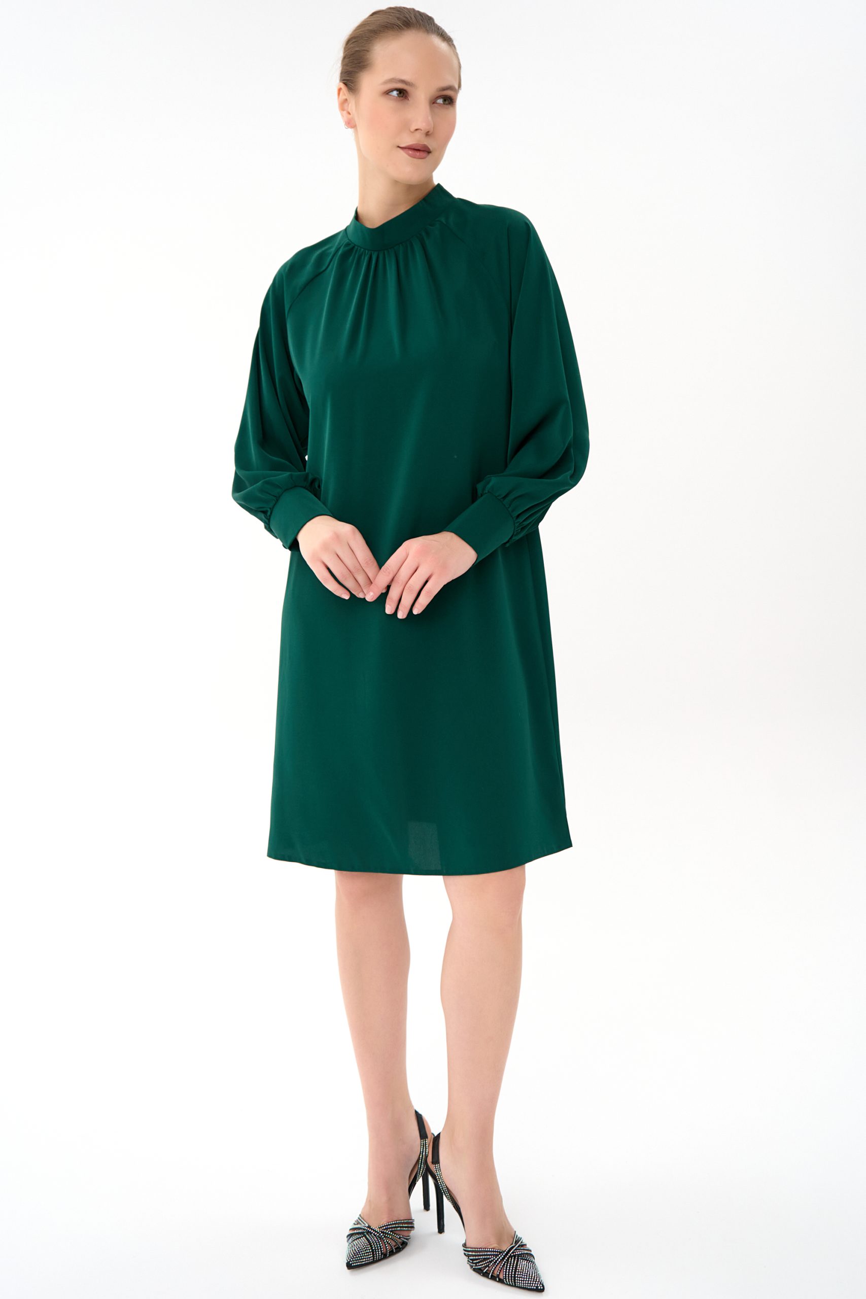 СТ. ЦЕНА 1610 руб//Платье В моем вкусе – 2 (зеленый)