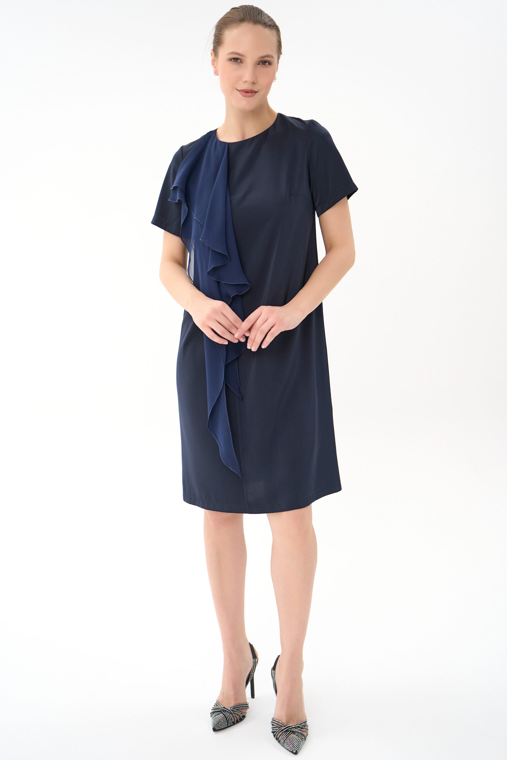 СТ. ЦЕНА 1700 руб//Платье Твое желание (черника)