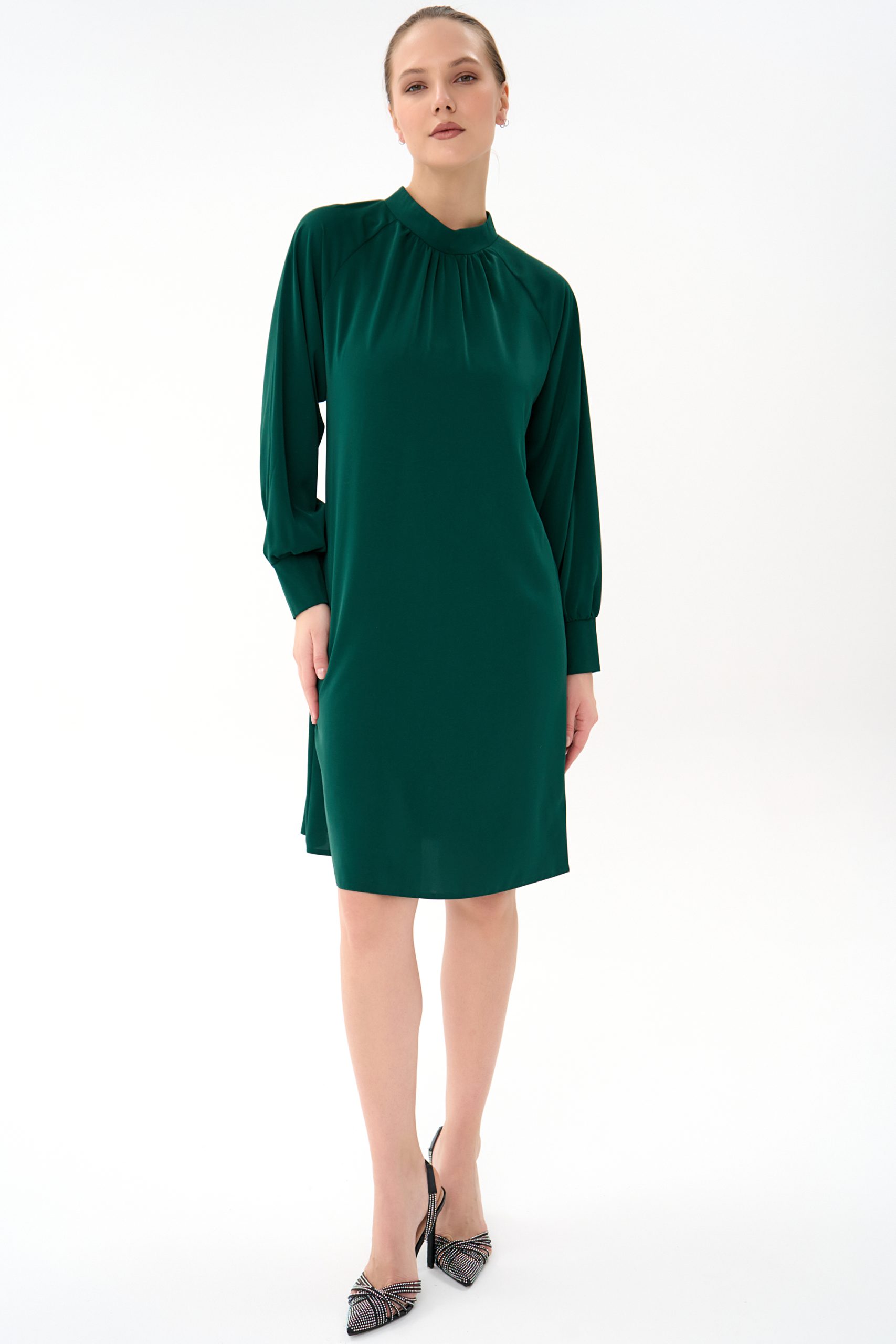 СТ. ЦЕНА 1610 руб//Платье В моем вкусе – 2 (зеленый)