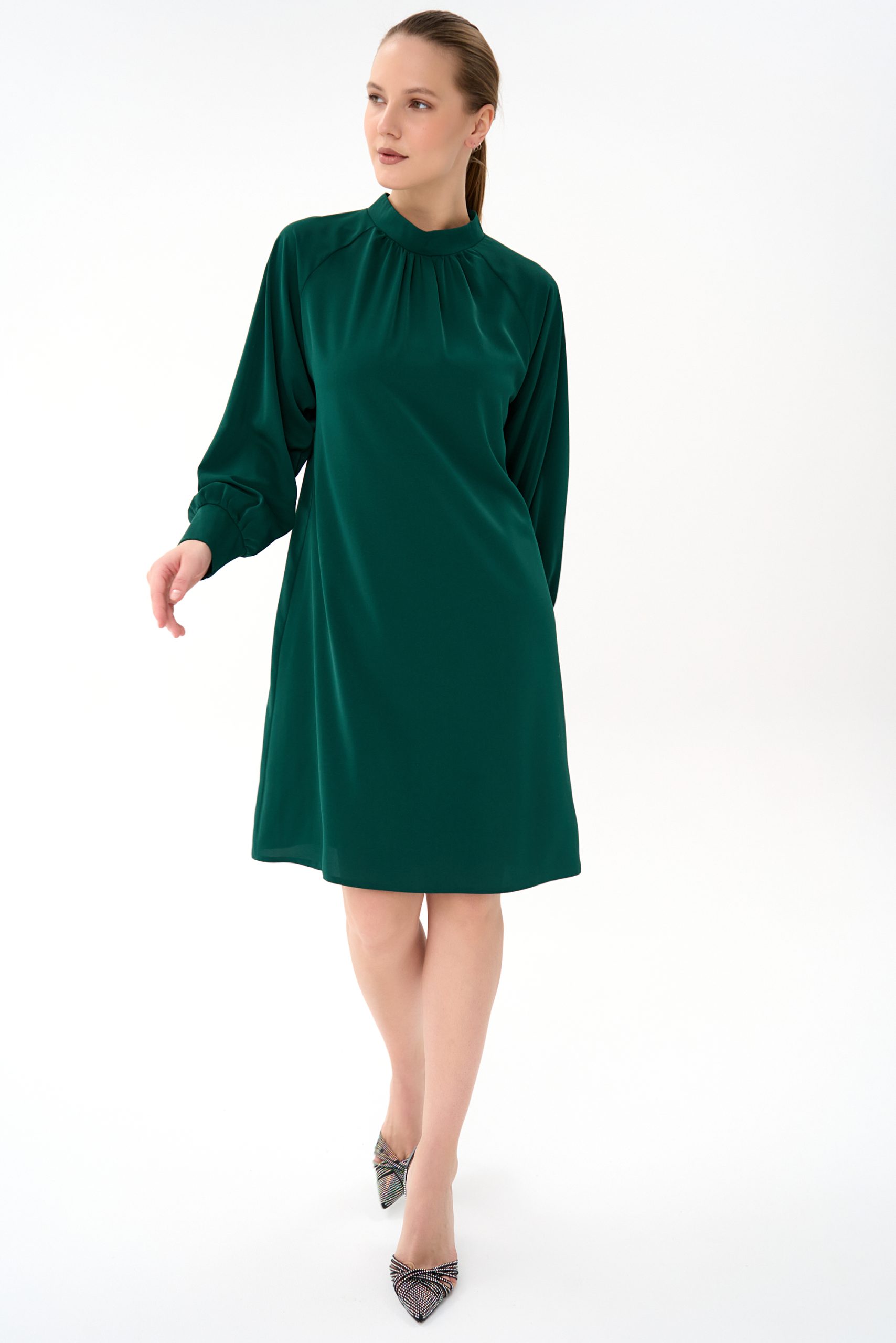 СТ. ЦЕНА 1610 руб//Платье В моем вкусе – 2 (зеленый)