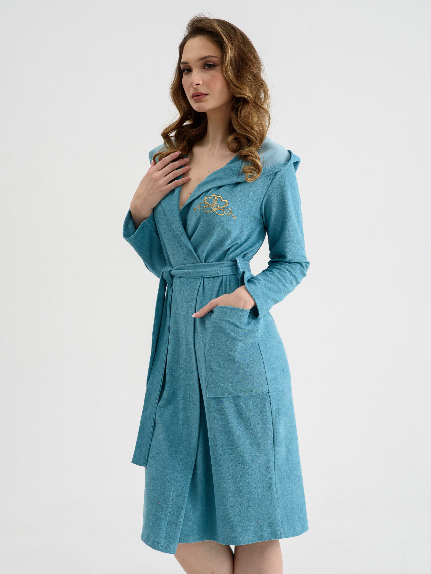 СТ. ЦЕНА 1120 руб//Халат женский