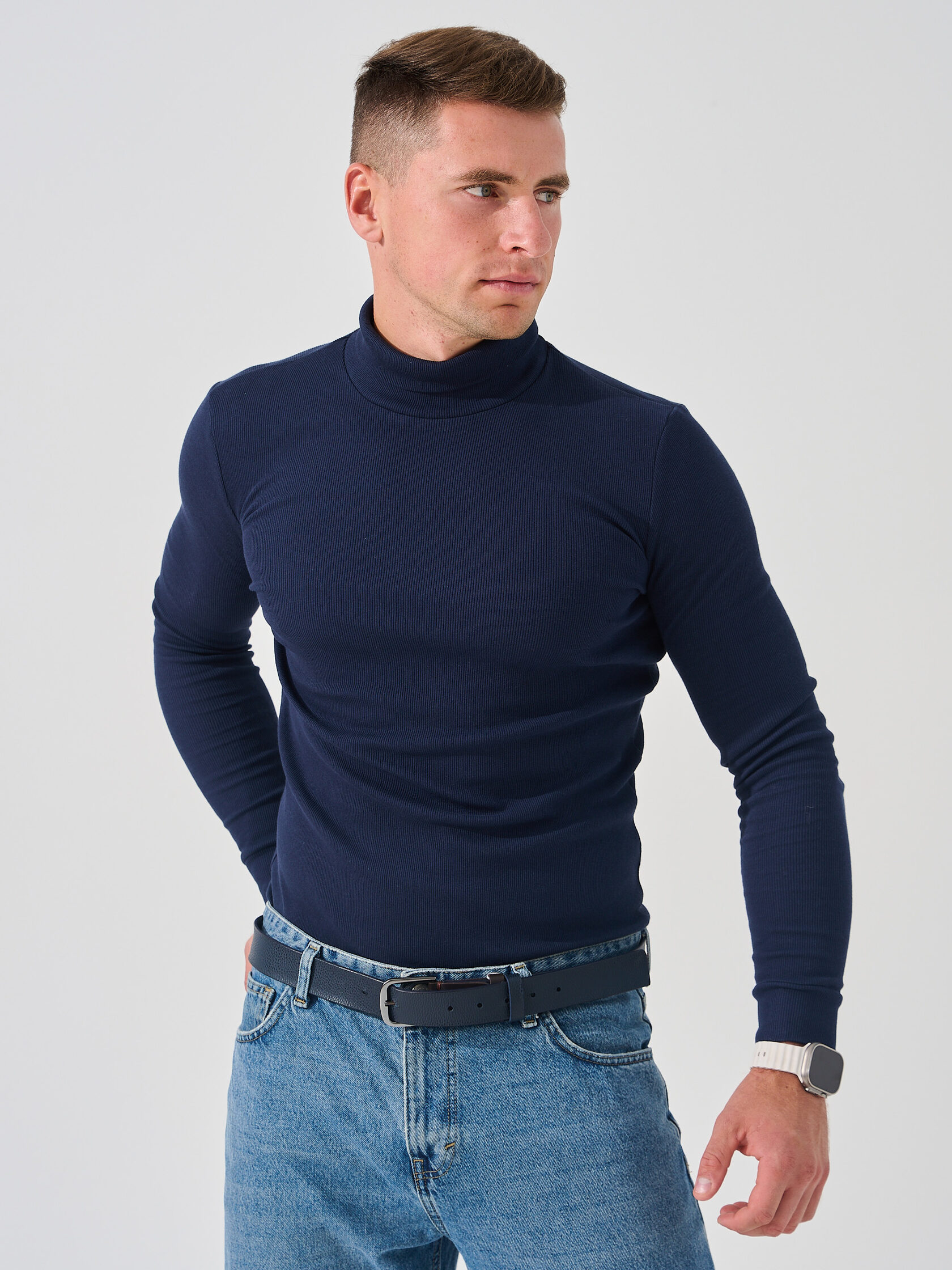 СТ. ЦЕНА 560 руб//Водолазка мужская (высокая стойка)