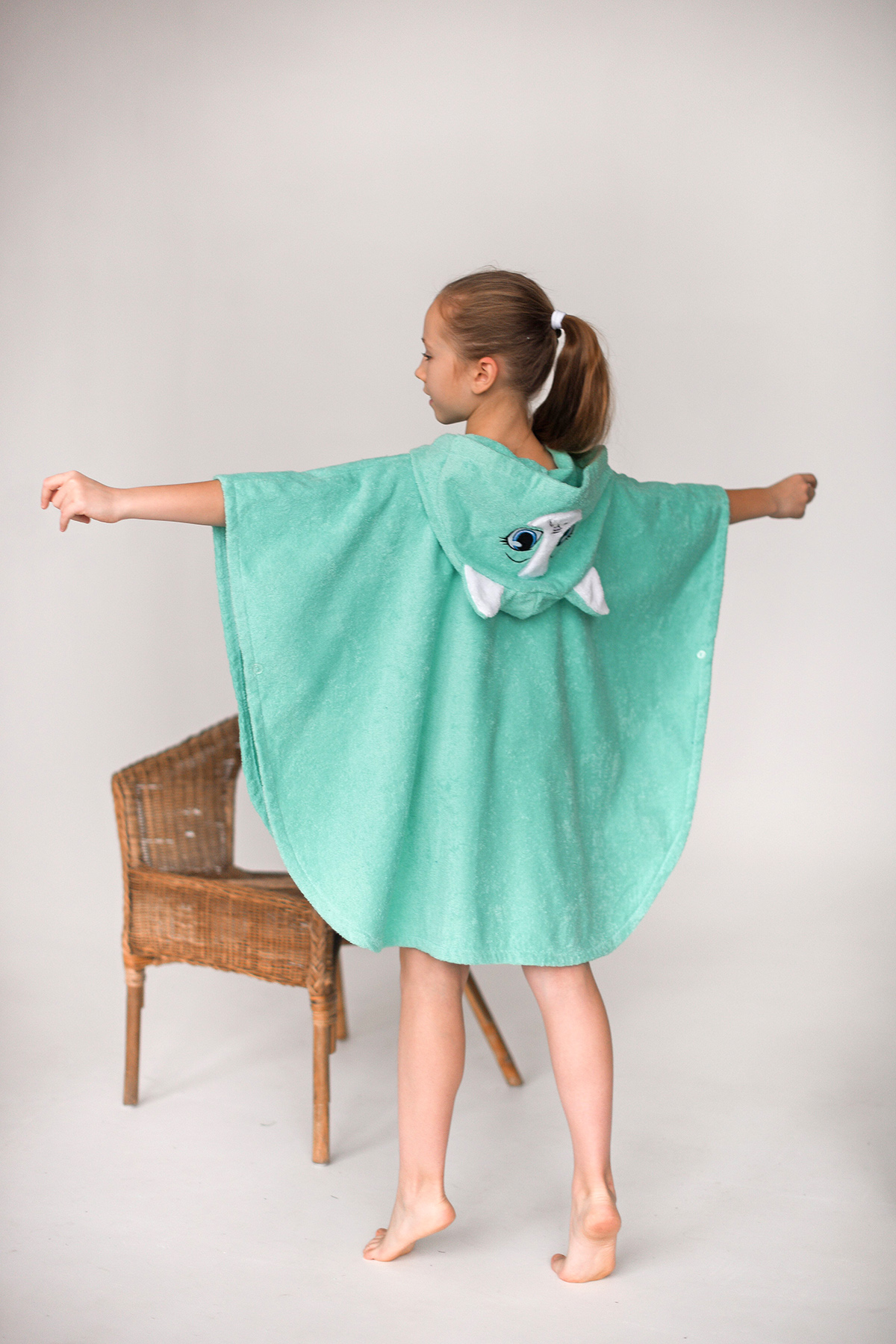 СТ. ЦЕНА 1015 руб//Пончо детское