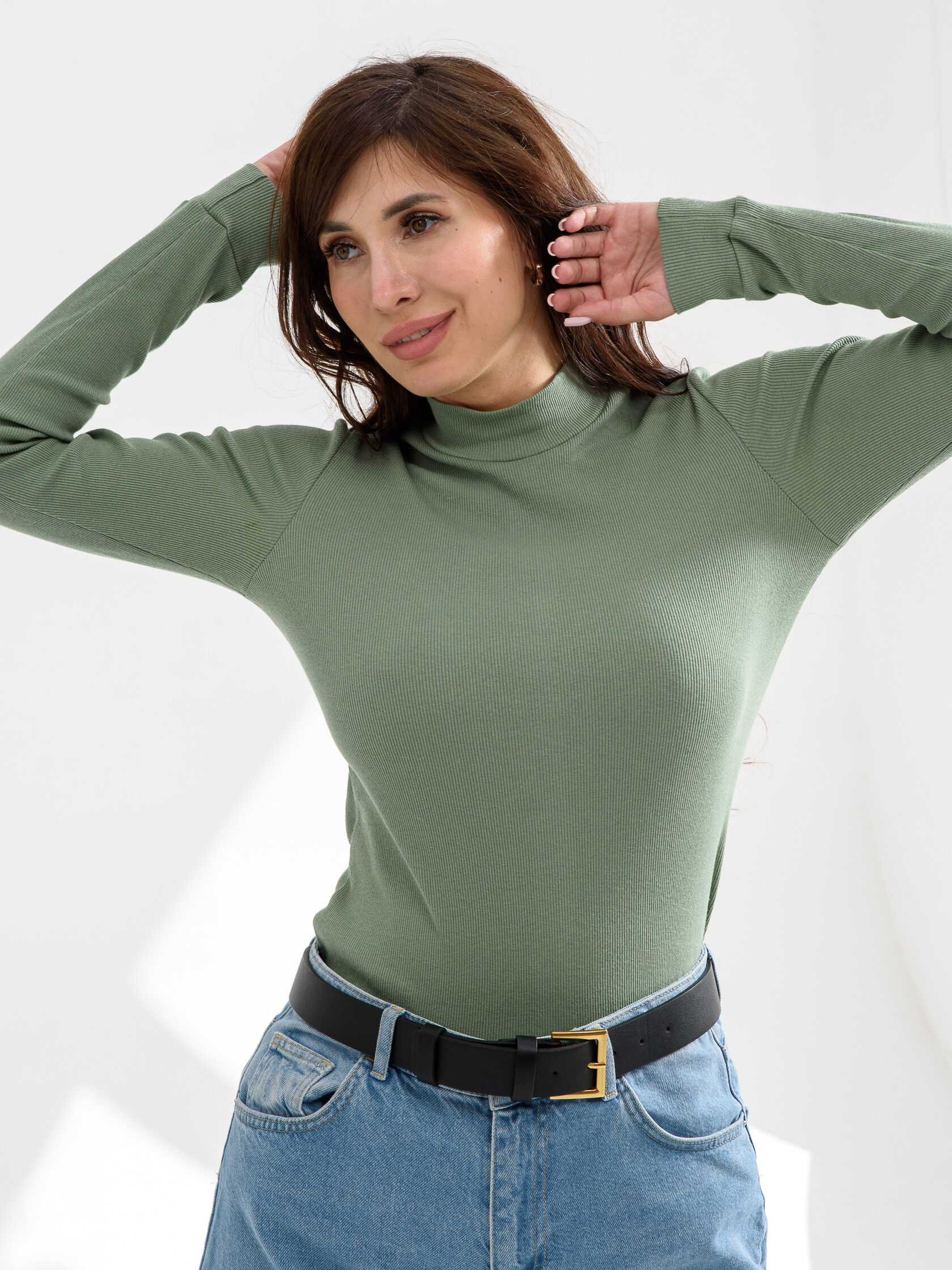 СТ. ЦЕНА 560 руб//Водолазка женская (стойка)