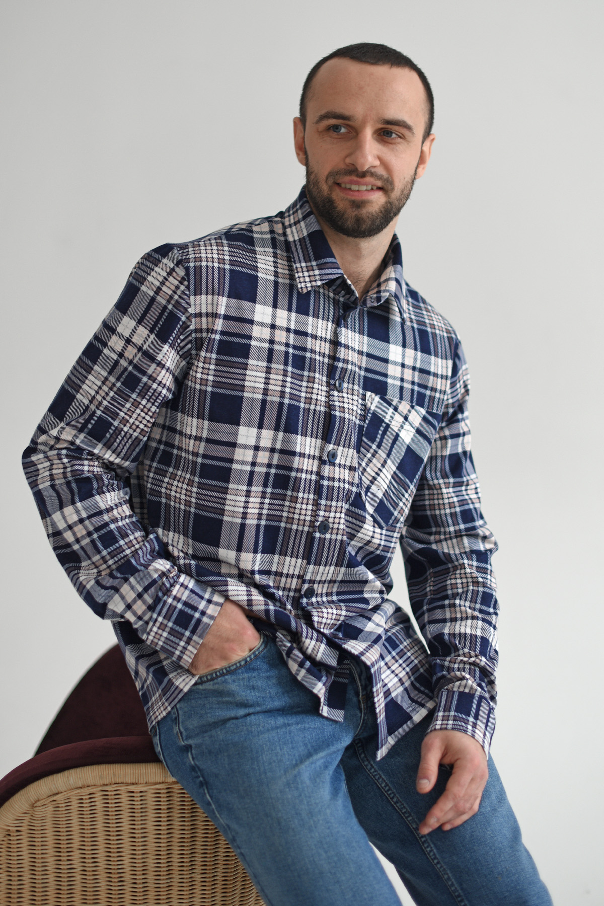 СТ. ЦЕНА 820 руб//Рубашка мужская