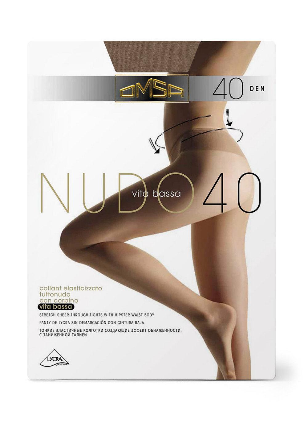 АКЦИЯ 212р. 353р.Эластичные колготки OM NUDO 40 vitabassa