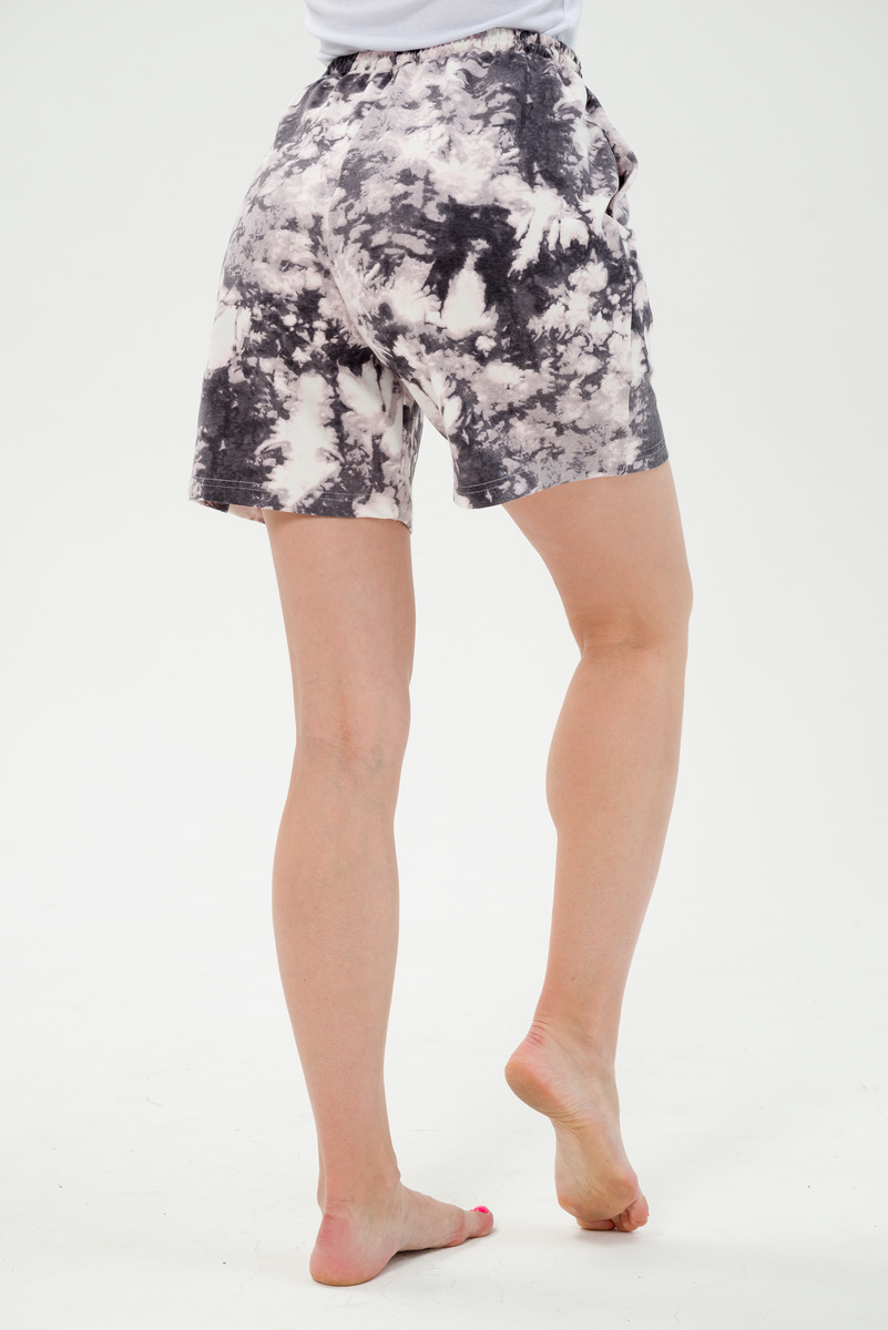 Шорты женские из футера Таиланд космос