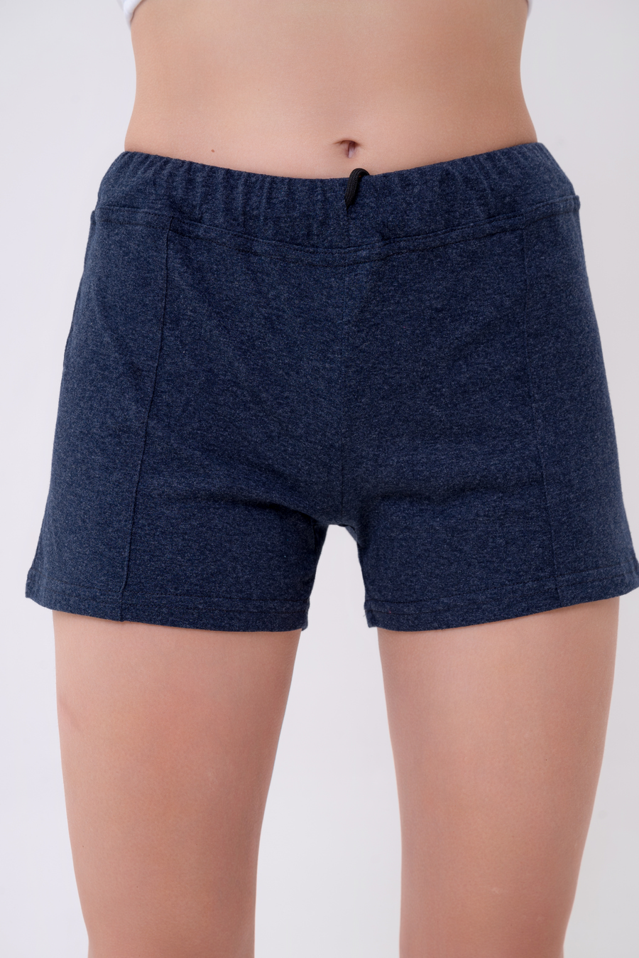 Шорты женские из кулирки Молодежные антрацит