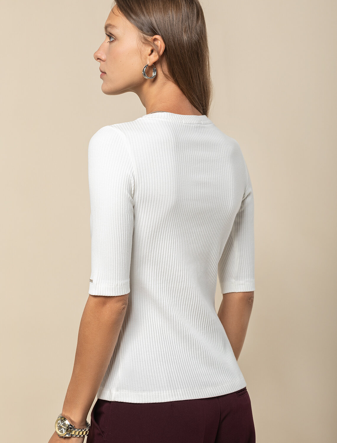 ст. цена1490руб.! VILATTE Футболка D49.105белый