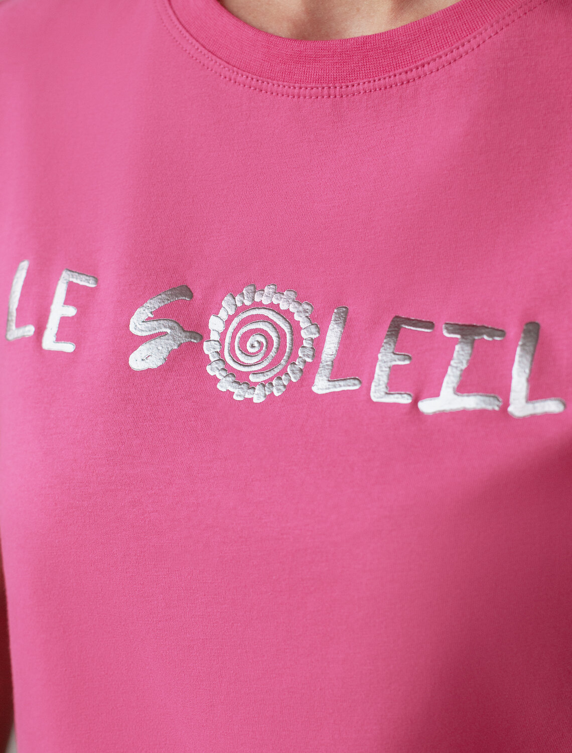 ст. цена990руб.! VILATTE Футболка D49.092розовая фуксия_le_soleil