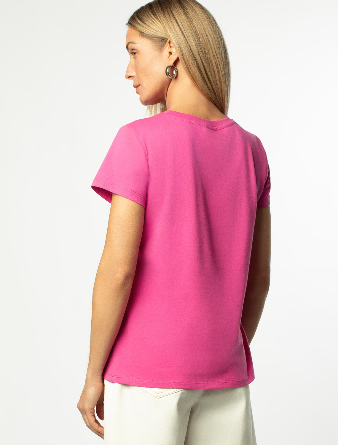 ст. цена990руб.! VILATTE Футболка D49.092розовая фуксия_le_soleil