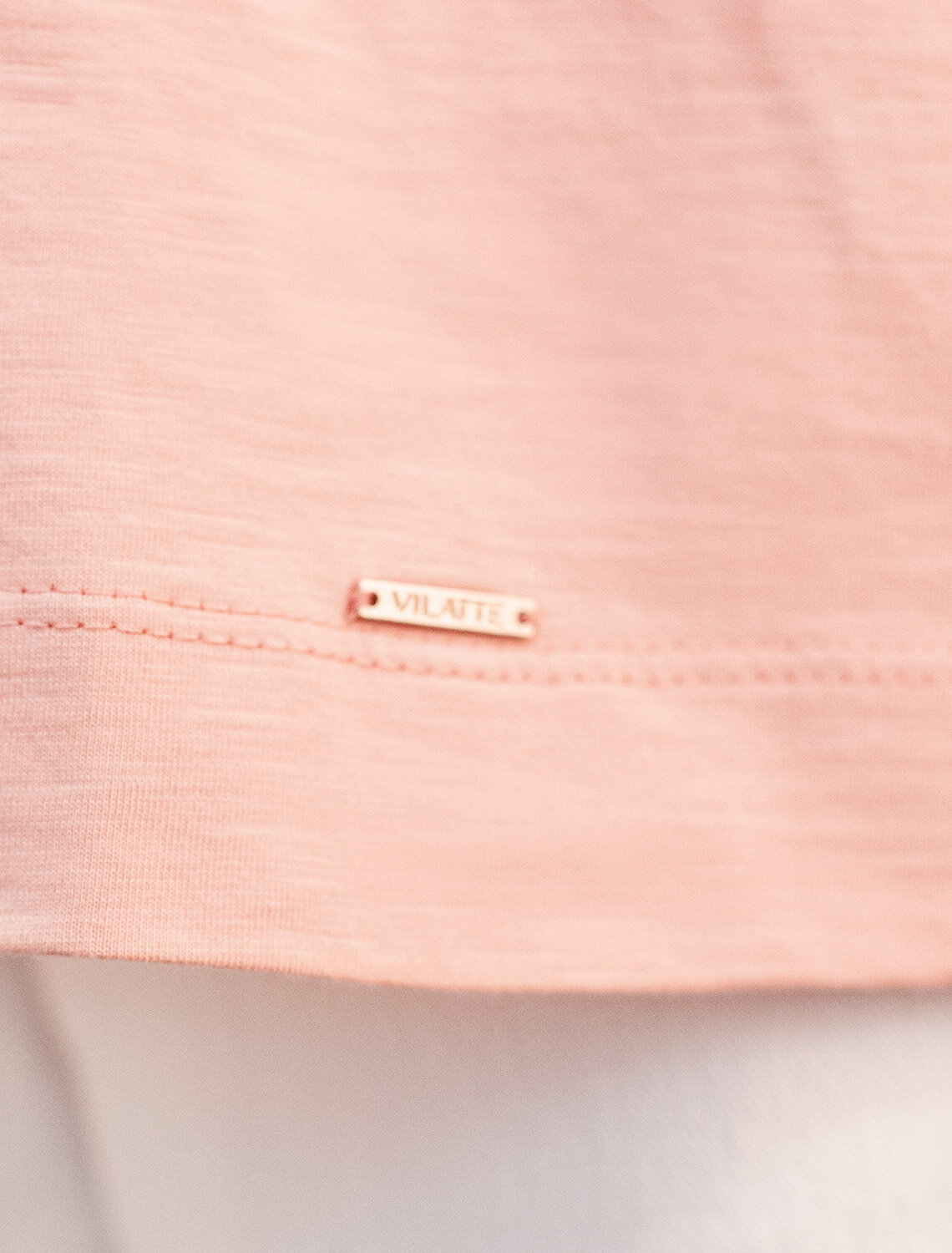 ст. цена1190руб.! VILATTE Футболка D49.077пудровый