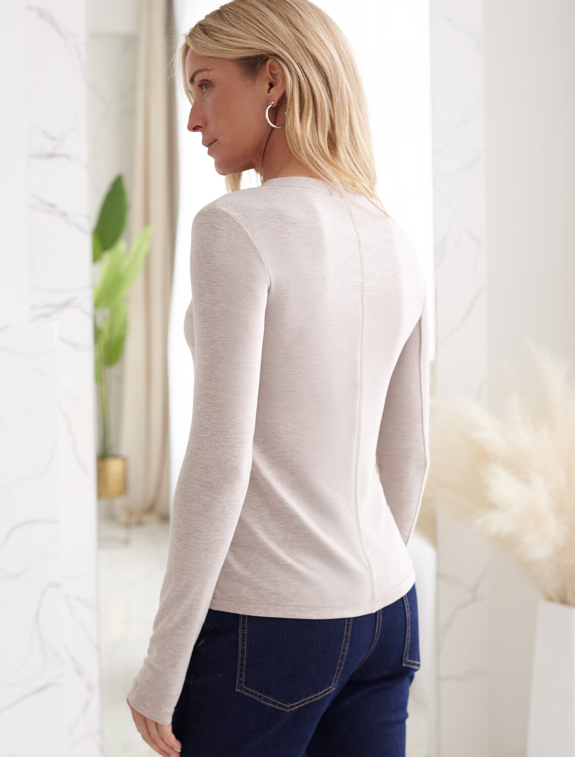 ст. цена1490руб.! VILATTE Джемпер D49.116кофейный меланж