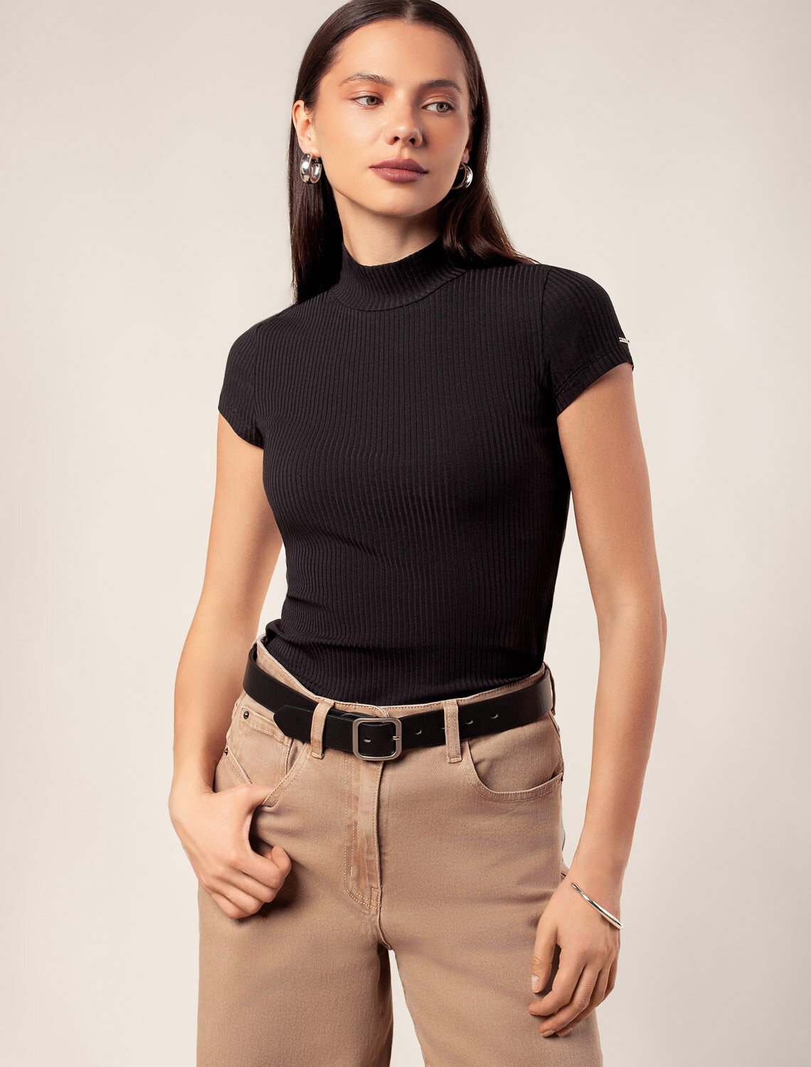 ст. цена1490руб.! VILATTE Футболка D49.104черный