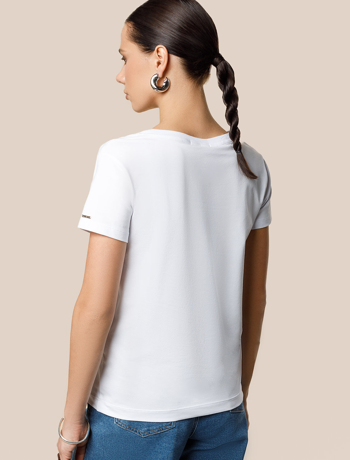 ст. цена1190руб.! VILATTE Футболка D49.109белый