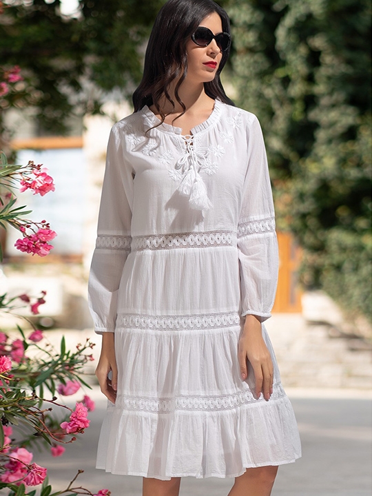 Платье пляжное