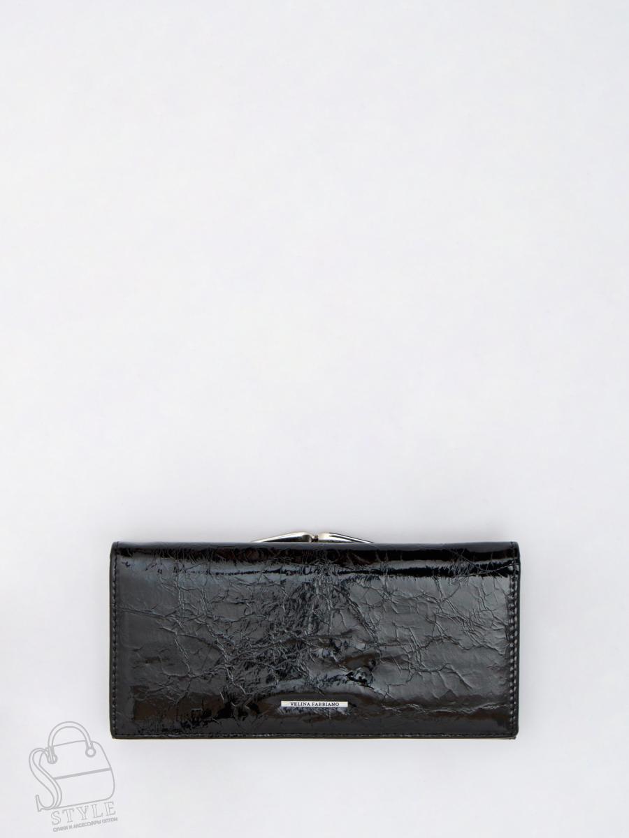 Женский кошелек 7019-2 black Velina Fabbiano в Новосибирске