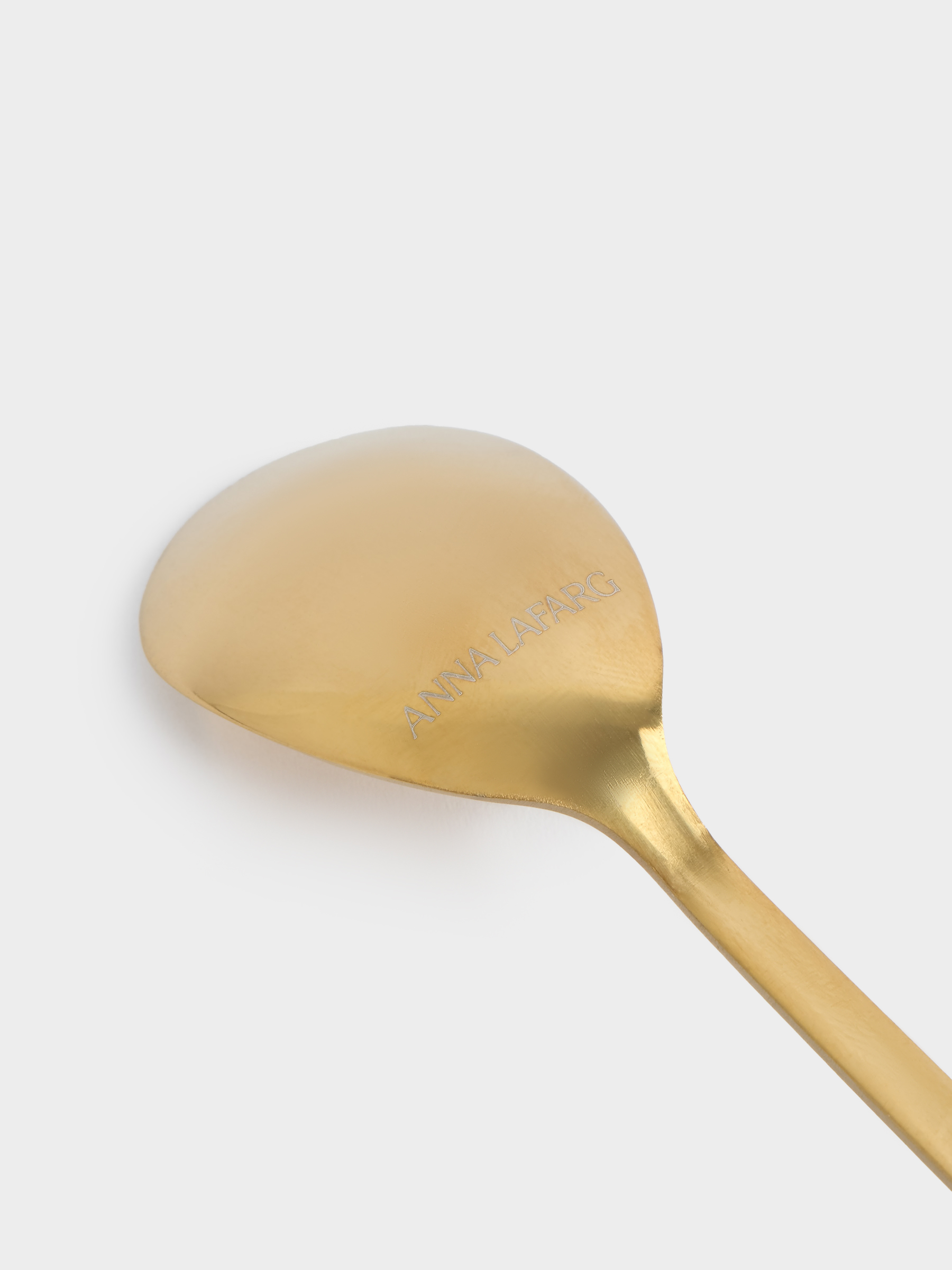 Ложка десертная, 15 см, 2 шт, сталь, золотистая, Венок, New year