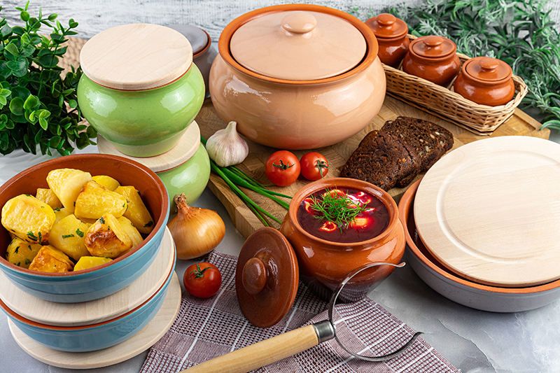 БЫЛО 800 руб! Набор 2 горшков 0,9 л 14,5*14,5*12,5 см