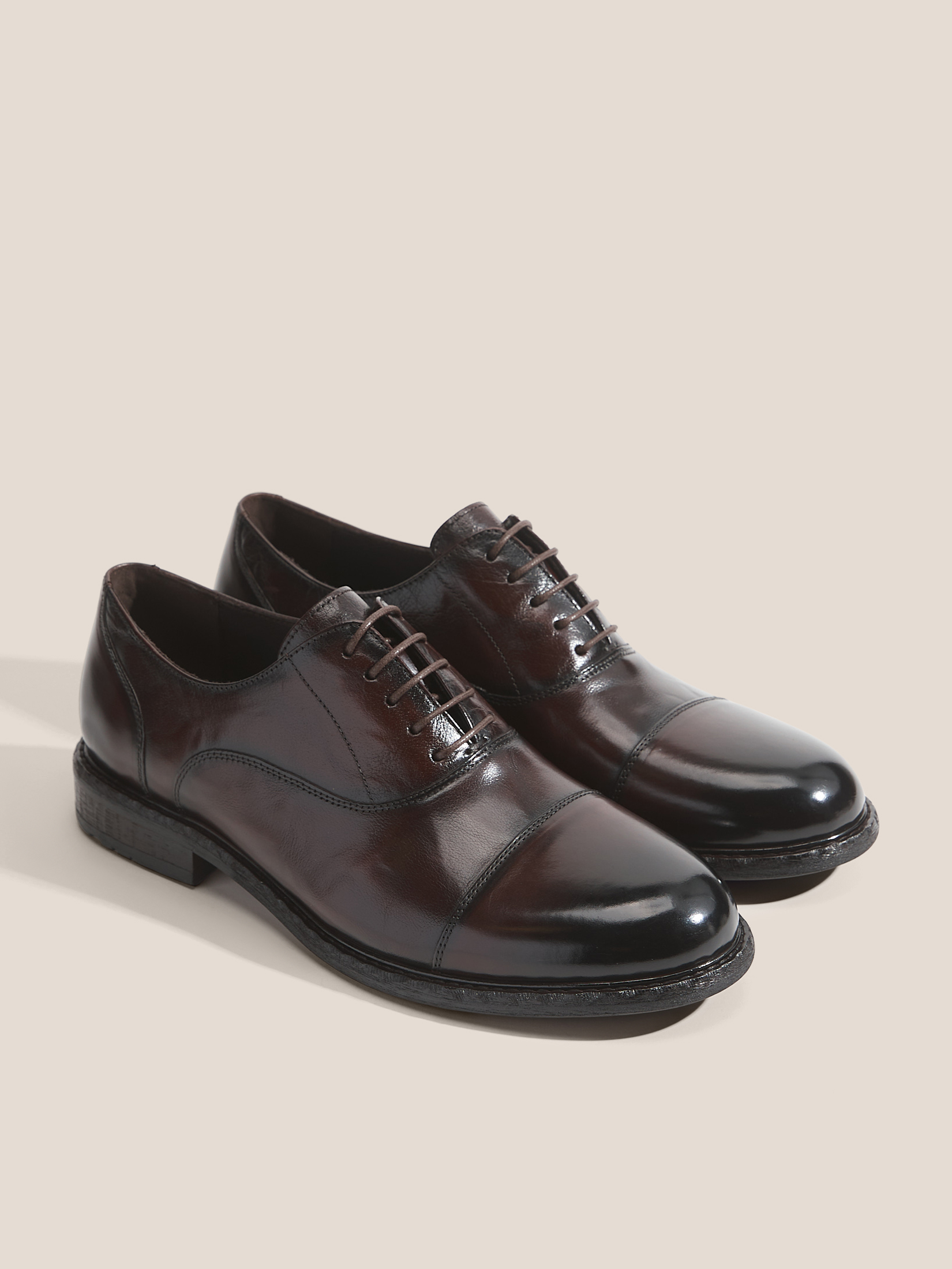 Мужские оксфорды TENDANCE 4848782, красновато-коричневый