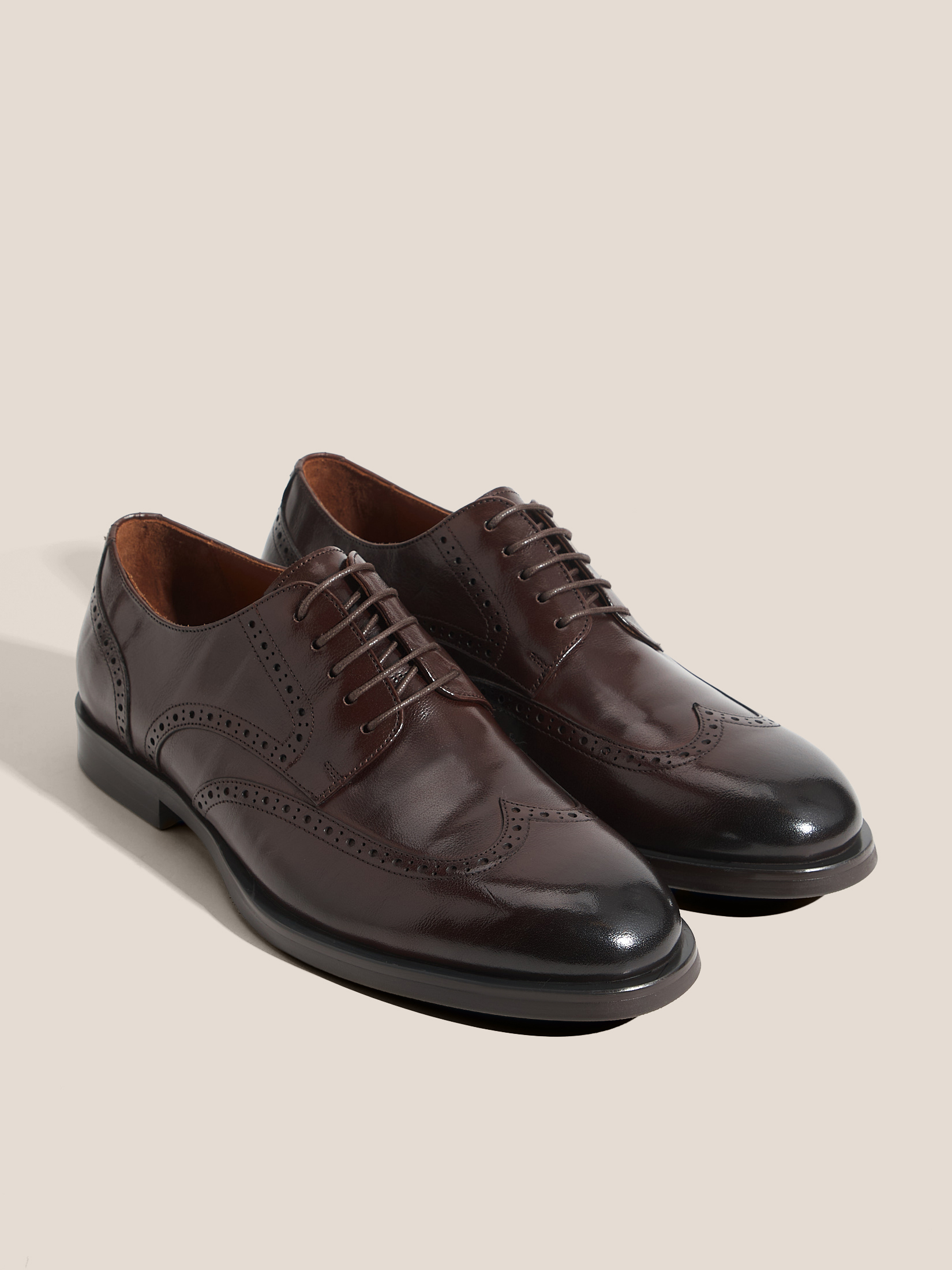 Мужские броги TENDANCE 4732056, темно-коричневый