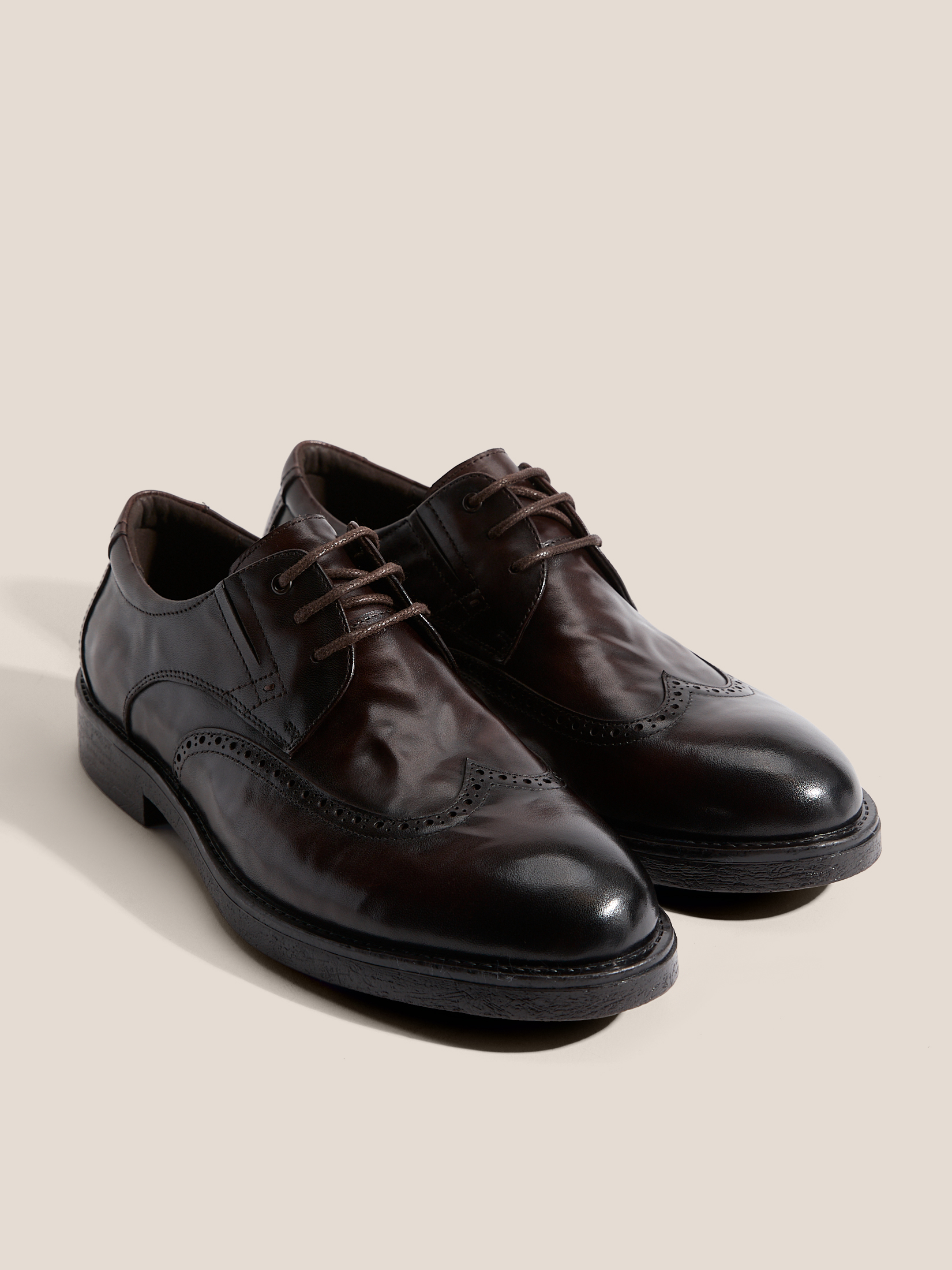 Мужские броги TENDANCE 4664127, темно-коричневый