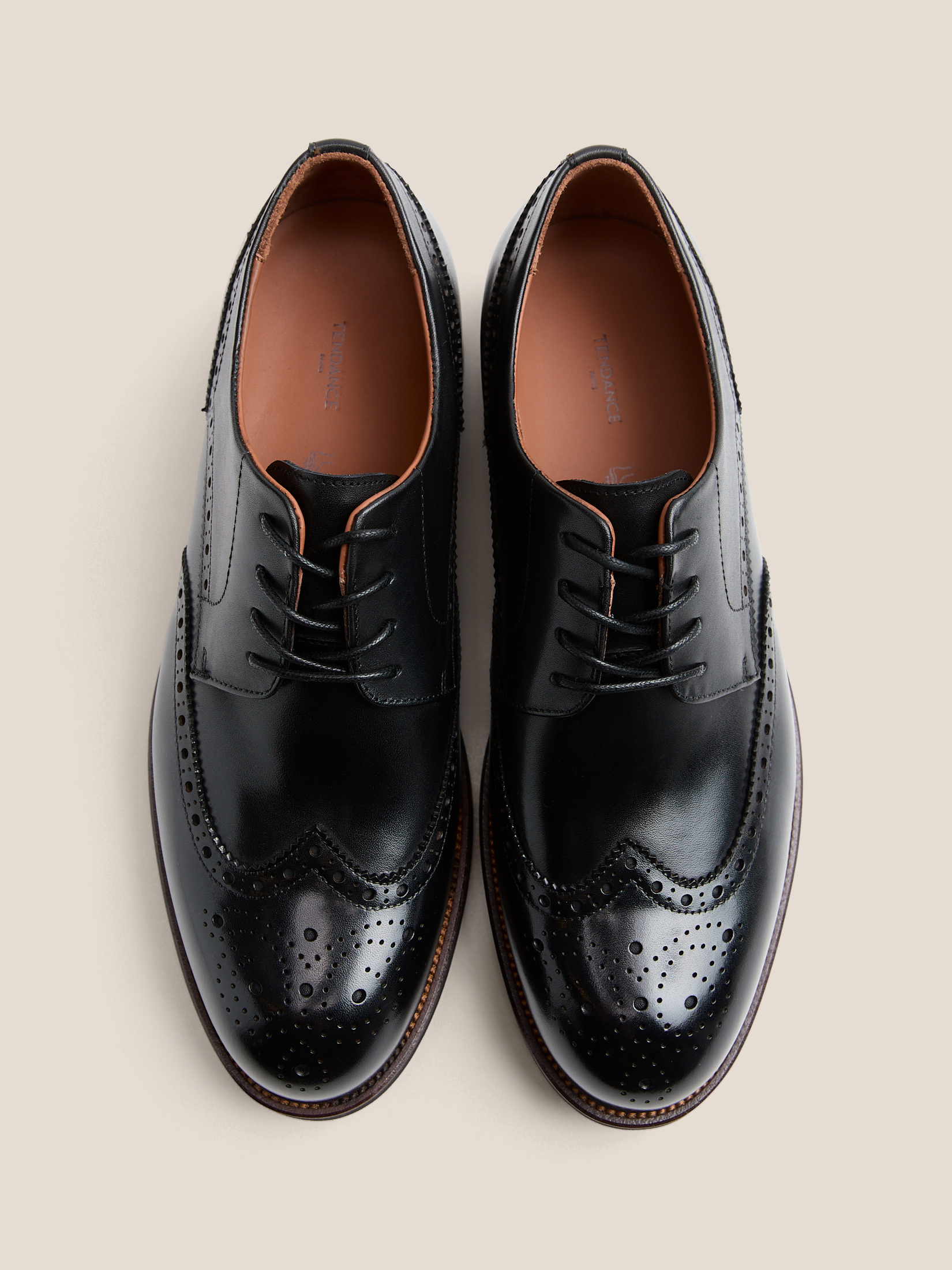 Мужские броги TENDANCE 4857552, черный