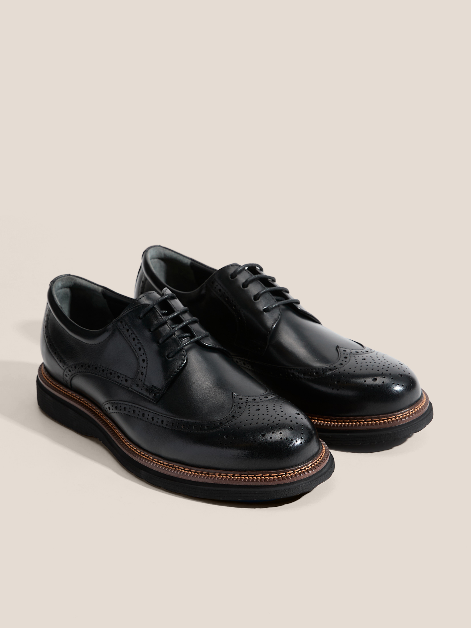 Мужские броги TENDANCE 4699412, черный