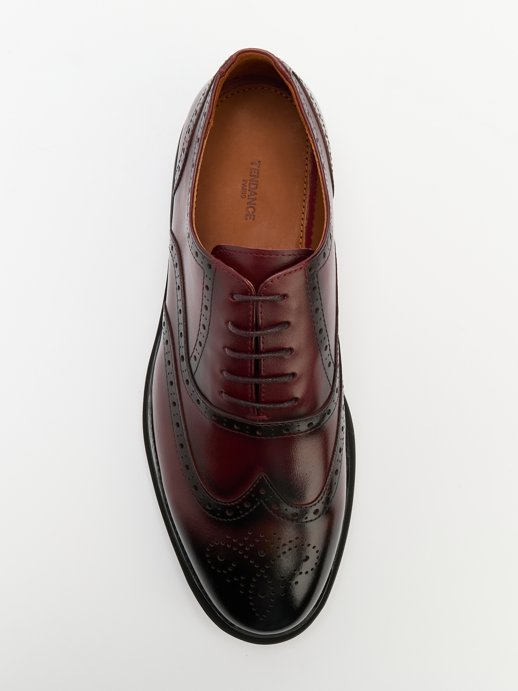 Мужские броги TENDANCE 4259048, бордовый